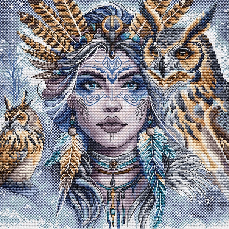 AVA Stitch - The Warrior and Guardian Owls P077