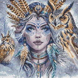 AVA Stitch - The Warrior and Guardian Owls P077