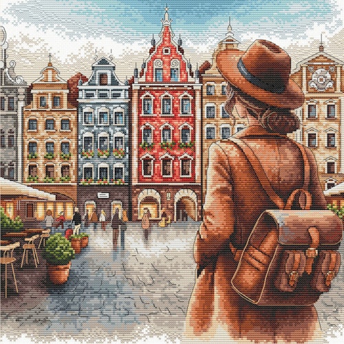 AVA Stitch - Old Town of Bruges P104