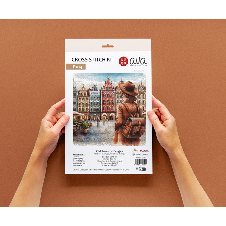 AVA Stitch - Old Town of Bruges P104
