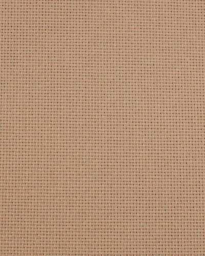 Aida Broderiväv 16 ct (6.4 rutor) Milk Chocolate