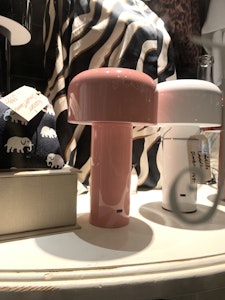 MUSHROOM LAMPA, LED - Rosa