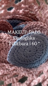 MAKEUP-PADS, ekologiska