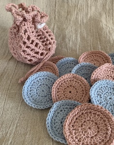 MAKEUP-PADS, ekologiska