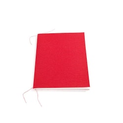Sydd Notebook A5, Ruby red
