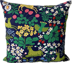 Kuddfodral Jakten, 50x50 cm, blå - Almedahls