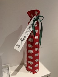 Gift bag for wine bottle - Elefant Svenskt Tenn