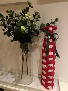 Presentpåse för vinflaska - Elefant Svenskt Tenn