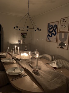 Linneduk 100% lin, 140x350 cm, 6 färger - by Linnefabriken
