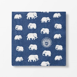 Servetter Elefant, Stormblå - Estrid Ericson/Svenskt Tenn