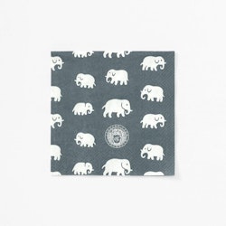 Servetter Elefant, Grå - Estrid Ericson/Svenskt Tenn