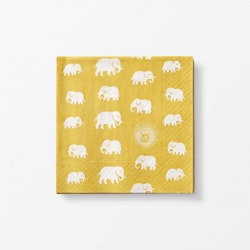 Servetter Elefant, Gul - Estrid Ericson/Svenskt Tenn