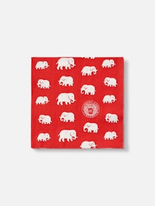 Servetter Elefant, Röd - Estrid Ericson/Svenskt Tenn