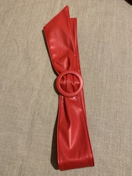 Midjebälte/Skärp, röd