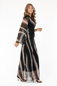 CAPRI Haven Dress Black Champagne HAVEN DRESS BLACK/CHAMPAGNE