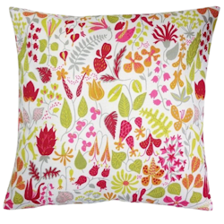 Kuddfodral Herbarium - Stig Lindberg, rosa/orange