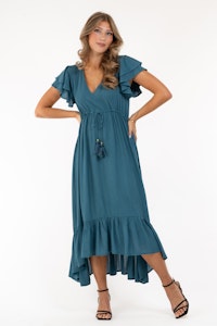 CAPRI JANE DRESS REEF BLUE