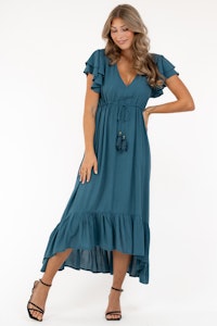 CAPRI JANE DRESS REEF BLUE