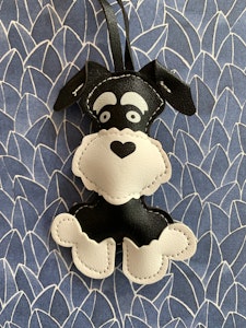 TERRIER, Heartcharm/Bagcharm - Väskdekoration Svart