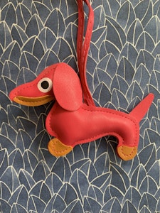 TAX, Dogcharm/Bagcharm - Väskdekoration Cerise