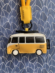 BUSS, Buscharm/Bagcharm - Väskdekoration Gul/Vit