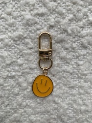 SMILE, gul - NYCKELRING