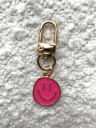 SMILE, cerise - NYCKELRING