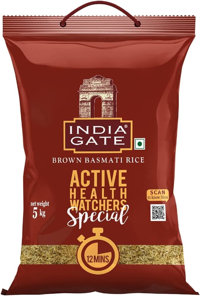 Brown Basmati Rice Active Health Watchers Special (IndiaGate) 1Kg