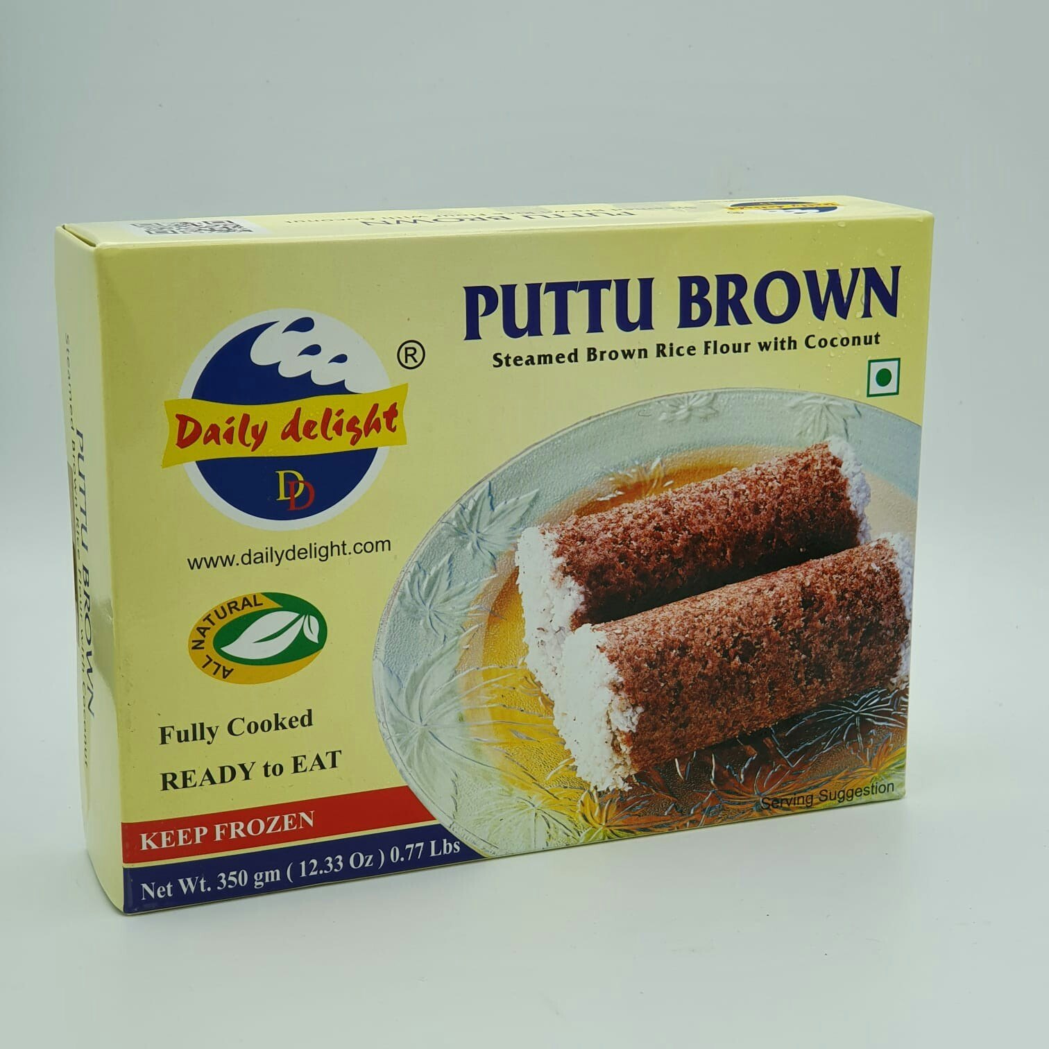 Frozen Puttu Brown (Daily Delight) - 350g