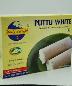 Frozen Puttu White (Daily Delight) - 350g