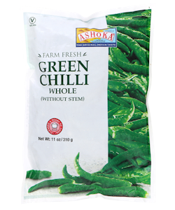 Frozen Green Chilli (Ashoka) 310g