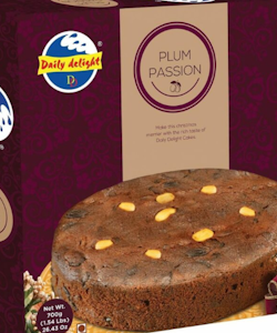 Frozen Plum Passion Cake (Daily Delight) 350g