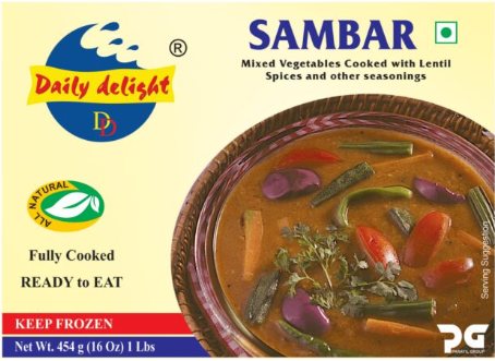 Frozen Sambar (Daily Delight) 454g