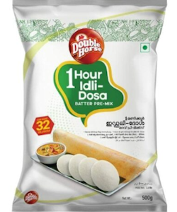 1 Hour Idly Dosa Batter Pre Mix (Double Horse) - 1 Kg