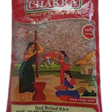 Red Boiled Rice (Matta) (Chakra) 5kg