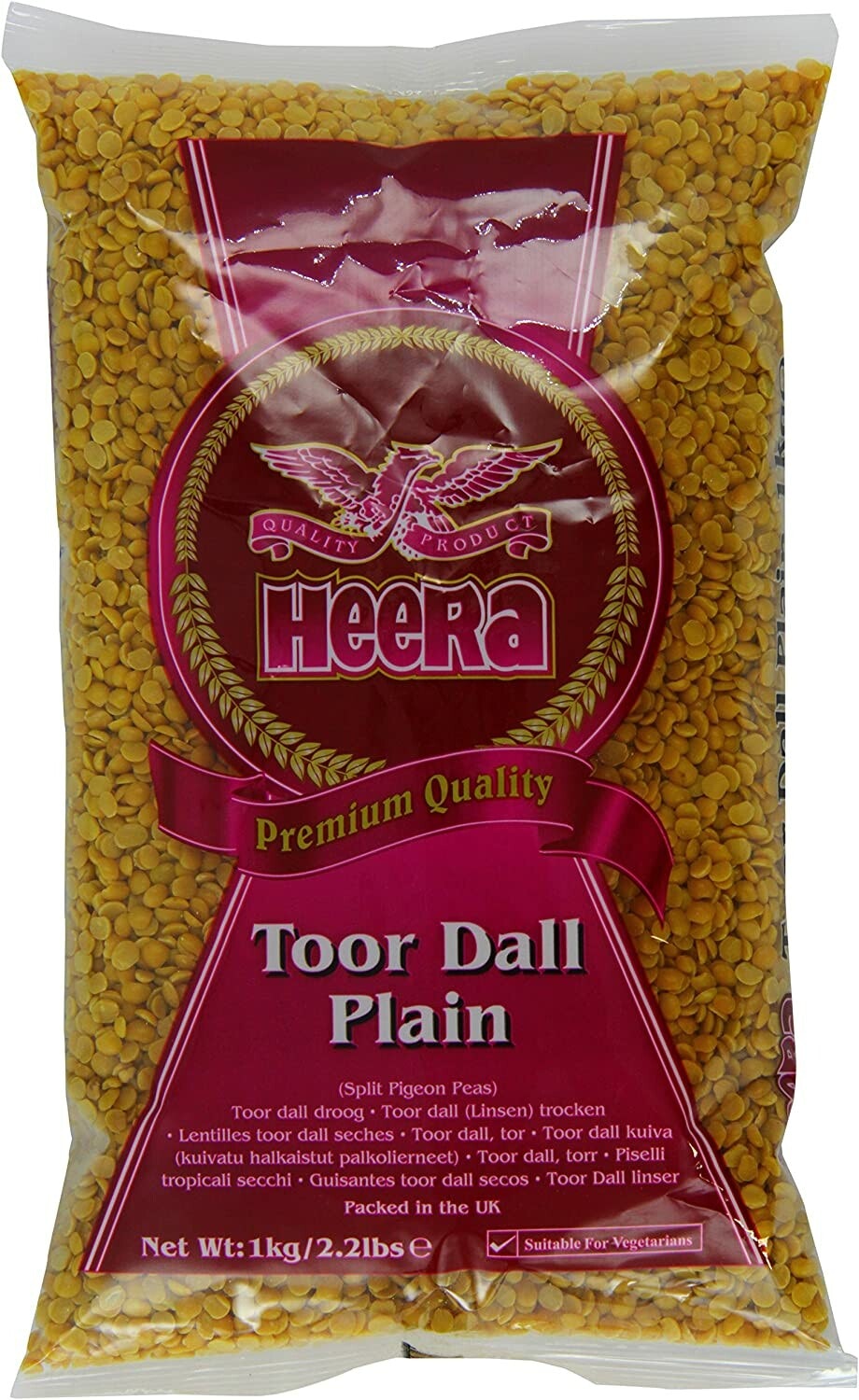 Toor Dal (Heera) - 1kg, 2kg