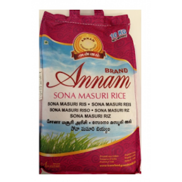 Sona Masoori Rice(Annam) - 5 kg,10kg