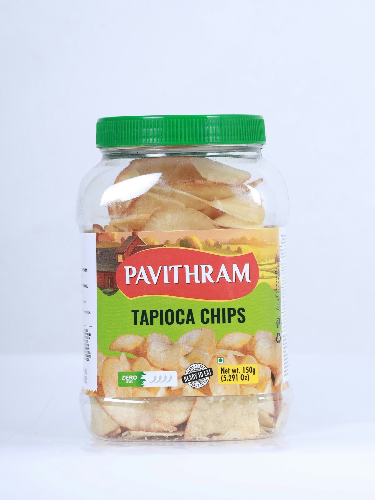 Tapioca Plain chips (Pavithram) 150g