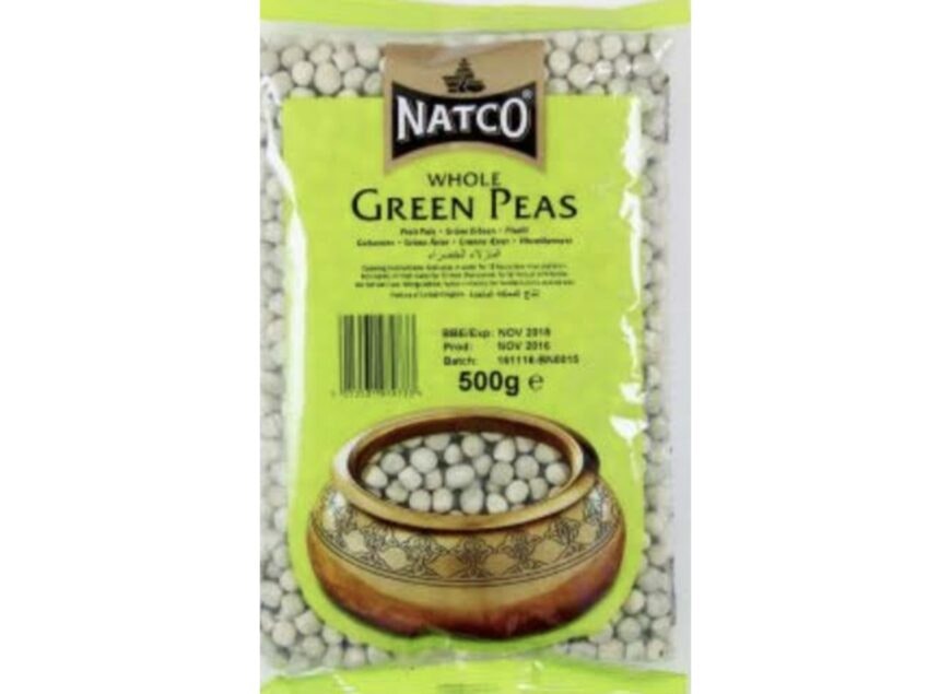 Whole Green Peas (Natco) 2 Kg