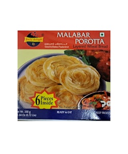 Frozen Malabar Parotta (Paratha) (Daily Delight) 330g