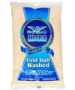 Urid Dal Washed (Split) (Heera) 500g,1Kg