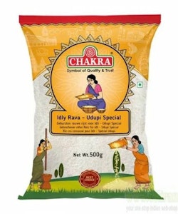 Idly Rava - Uduppi Style 1kg (Chakra)