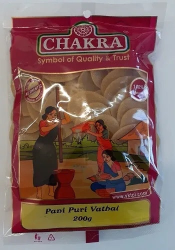 Pani Puri chips (Golgappa) 200g (Chakra)