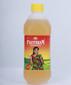 Groundnut (Peanut) Oil 1 litre (Pavithram)