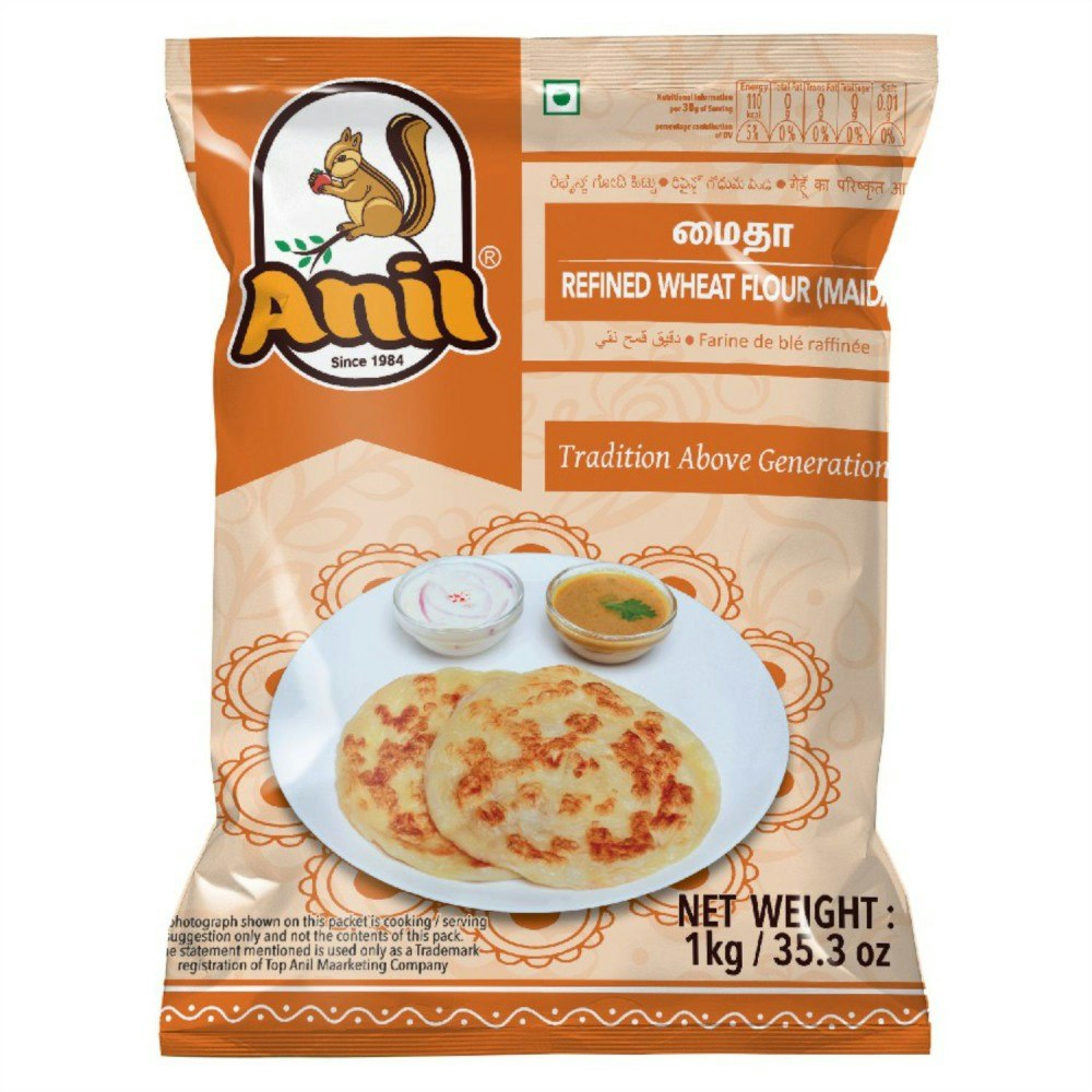 Refined Wheat Flour Maida (Anil) 1Kg