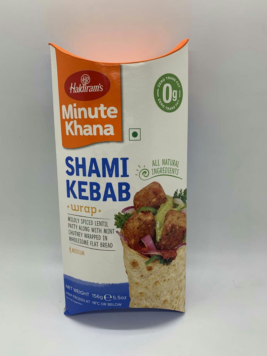 Shami Kebab Wrap Minute Khana (Haldiram's) 156g