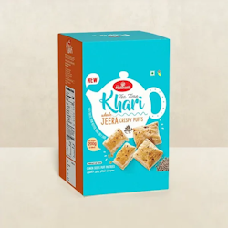 Khari Jeera Crispy Puffs 200gm (Haldiram's)