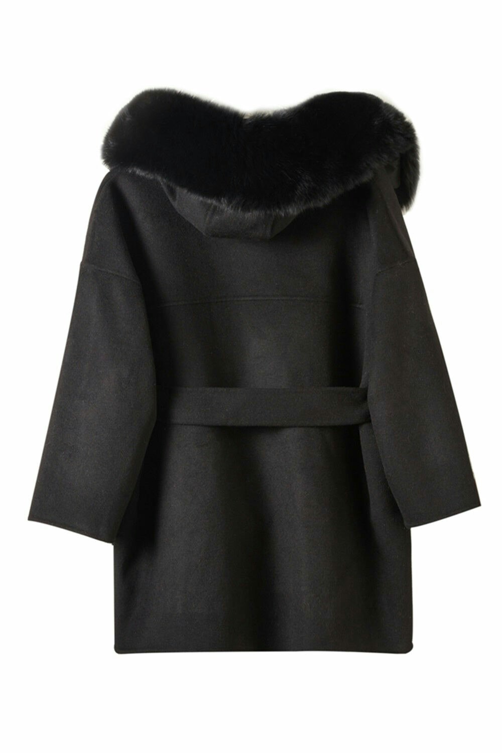 Mango venus top coat black