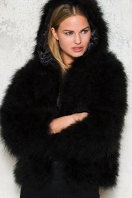 Hood Dream Jacket Black Dennis Magli 