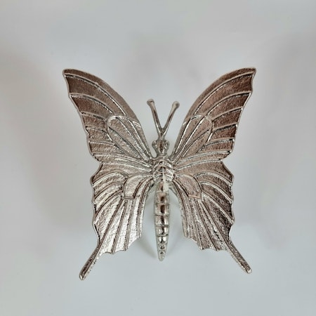 Fjäril silver